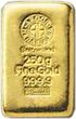 Gold: 250 Gramm (250g) Argor Heraeus